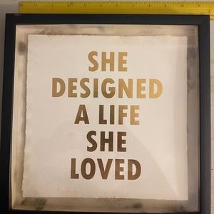 Inspirational decor
